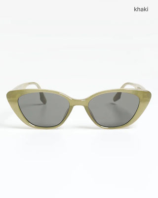 Cat Slim Frame Sunglasses