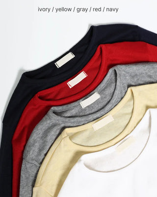 Tencel layered T-shirt