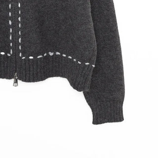 Stitch Point Knit Cardigan