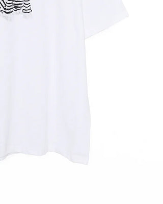 Oversized puffy dog short-sleeved T-shirt