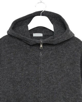 Double-zip hoodie and shorts set