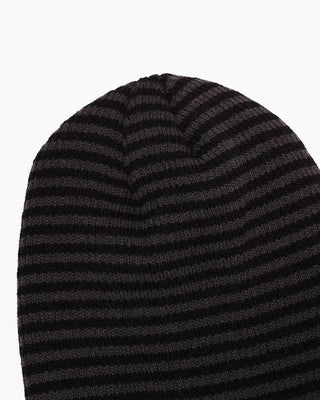 Slim Border Rib Knit Beanie