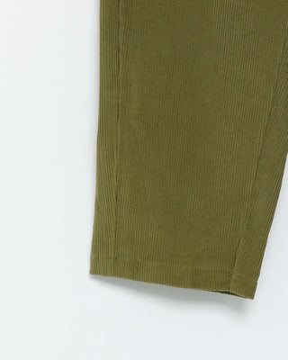 Corduroy wide-leg pants