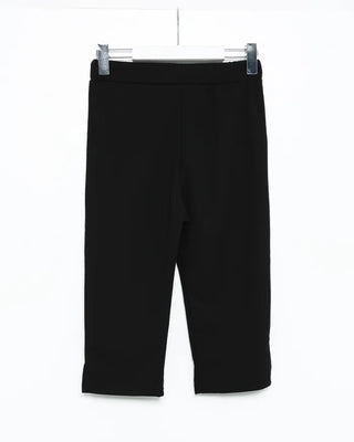Side-slit capri pants
