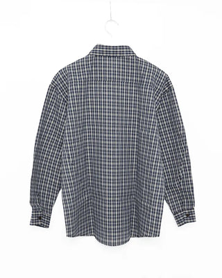 Oversized check shirt