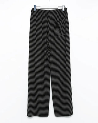 Center Button Border Easy Pants