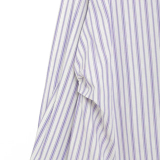 Oversized striped shirt