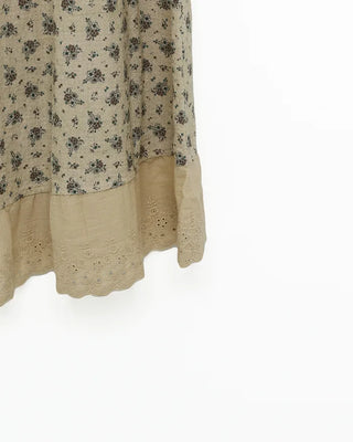 Flower lace mini dress
