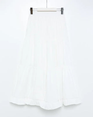 Can-can frill long skirt