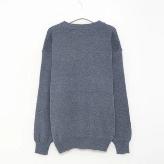(Unisex) V-neck cardigan