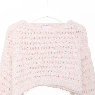 Mohair cropped knit