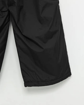 Waist string parachute pants