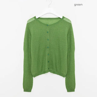 Colorful wool cardigan