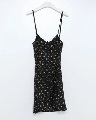 Flower Frill Camisole Dress