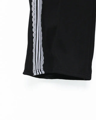 Side Lace Wide Pants