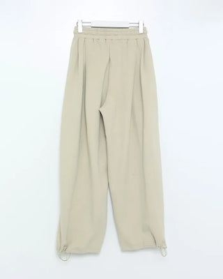 Waistband String Pintuck Sweatpants