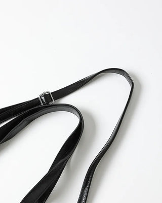 Y2K Leather Shoulder Bag
