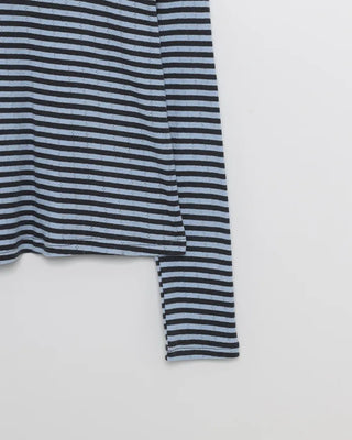 Striped simple long-sleeved T-shirt