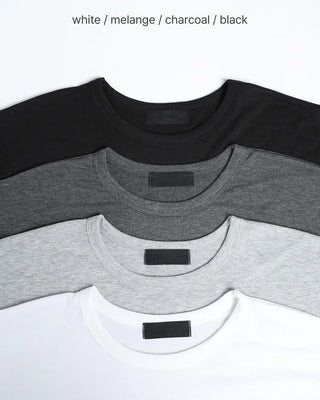 Colored short-sleeved tops
