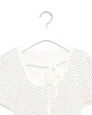 Polka Dot Tie Short-Sleeve T-Shirt