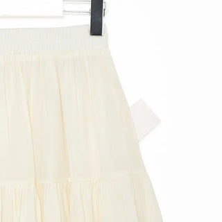 Tiered long skirt