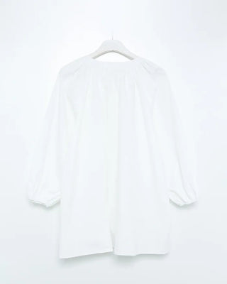Ribbon Open Oversized Blouse