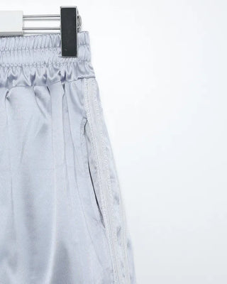 Lace satin Bermuda trunk pants