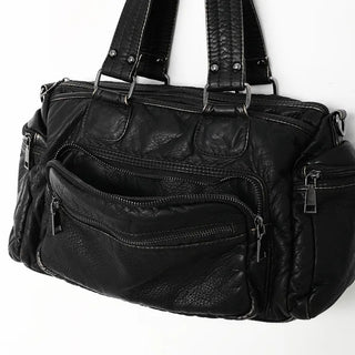 Vintage Washed Shoulder Bag
