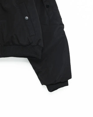 Boa Collar Shirring Crop Jumper