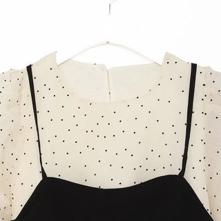 Bistier Dot Blouse Set