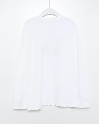Photo print long-sleeved T-shirt