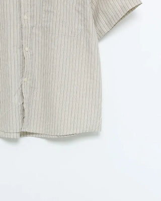 Ethnic striped half shirt