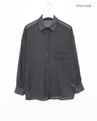 Sheer Loose Fit Shirt