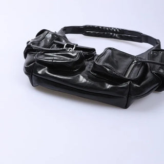 Multi-pocket shoulder bag