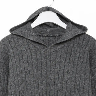 Cable Hoodie Knit