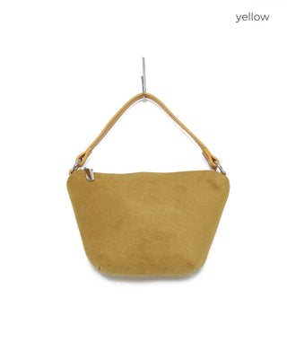 Simple suede bag