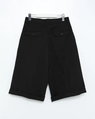 Two-pleat Bermuda shorts