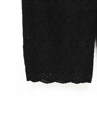 Lace banding pants