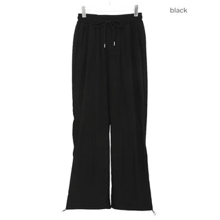 (Unisex) Drawstring Waist Rayon Pants