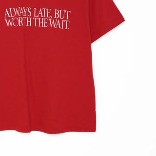 WAIT Lettering Short-Sleeve T-Shirt