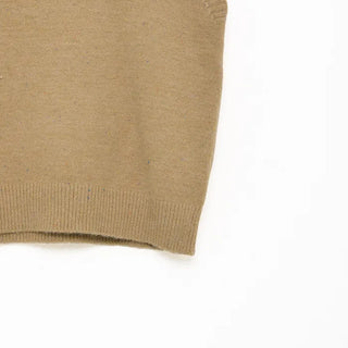 Basic V-neck knit vest