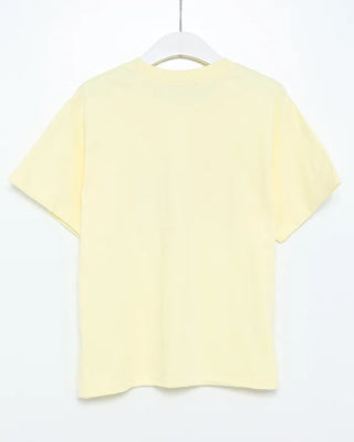 Block Lame Bear Half T-Shirt