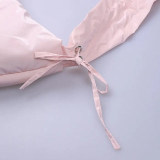 Ribbon Shirring Shoulder Bag