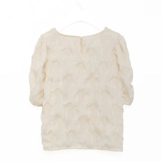 Wave short-sleeved top
