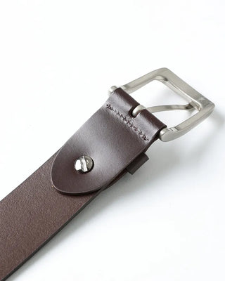 Modern leather belt