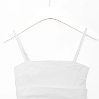 Drape Camisole Flare Peplum