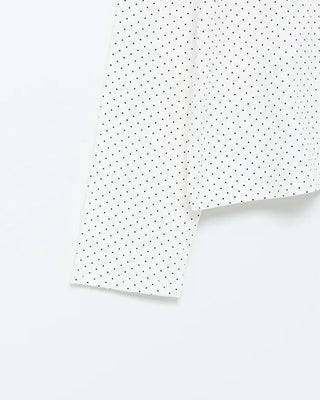 Mini polka dot pattern long-sleeved T-shirt