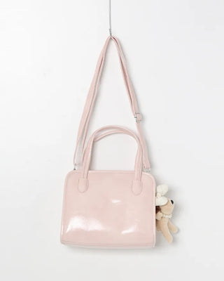 Square Top Handle Tote Bag