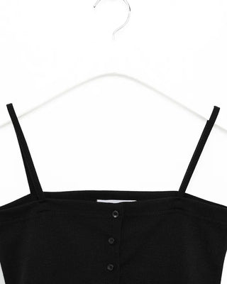 Button Rib Bustier