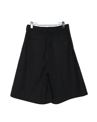 Back-band slacks Bermuda shorts